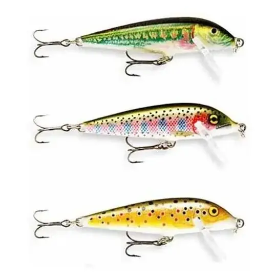 Odeslání Ihned Rapala Pro Selected Trout Kit 5cm Wobbler-Set Forelle Barsch