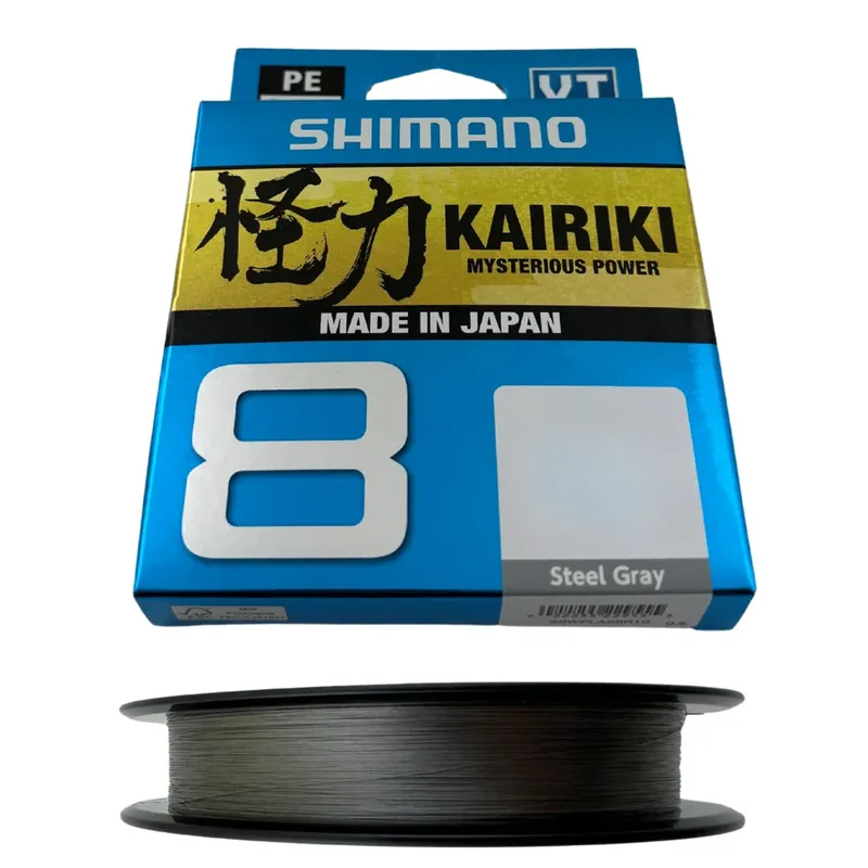 Cenová Bomba Shimano Kairiki 8 0,20mm 17,1kg 300m Steel Grey
