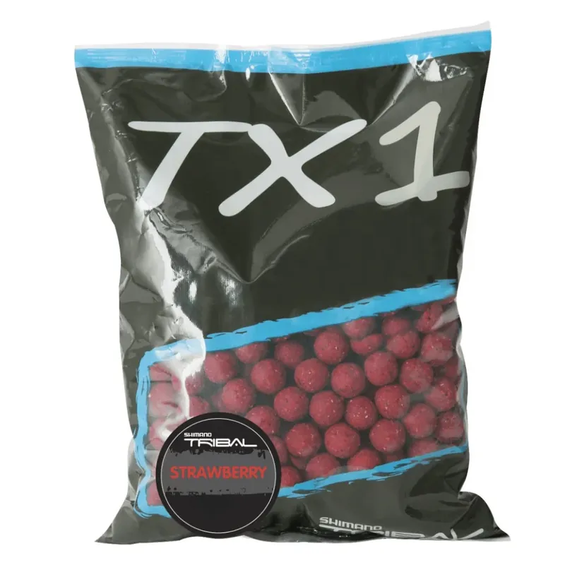 Shimano Tribal TX1 Boilie Strawberry 15mm 5kg Nejlepší Cena