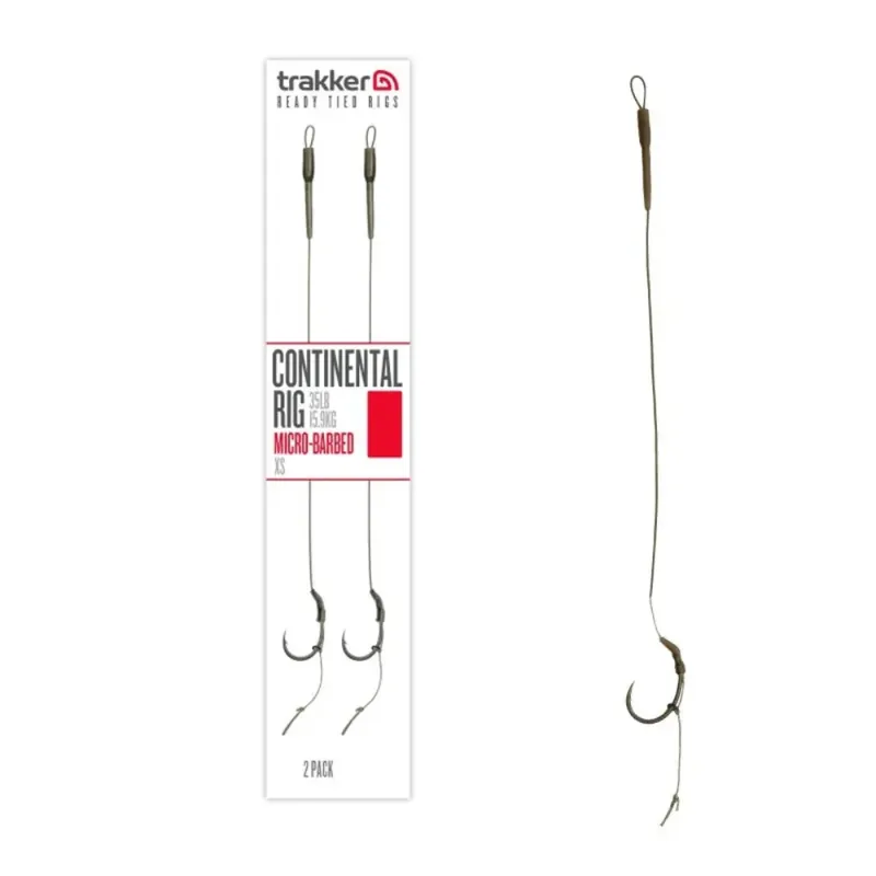 Trakker Continental Rig Größe 4 Micro Barbed 2 Stück Kup Teď