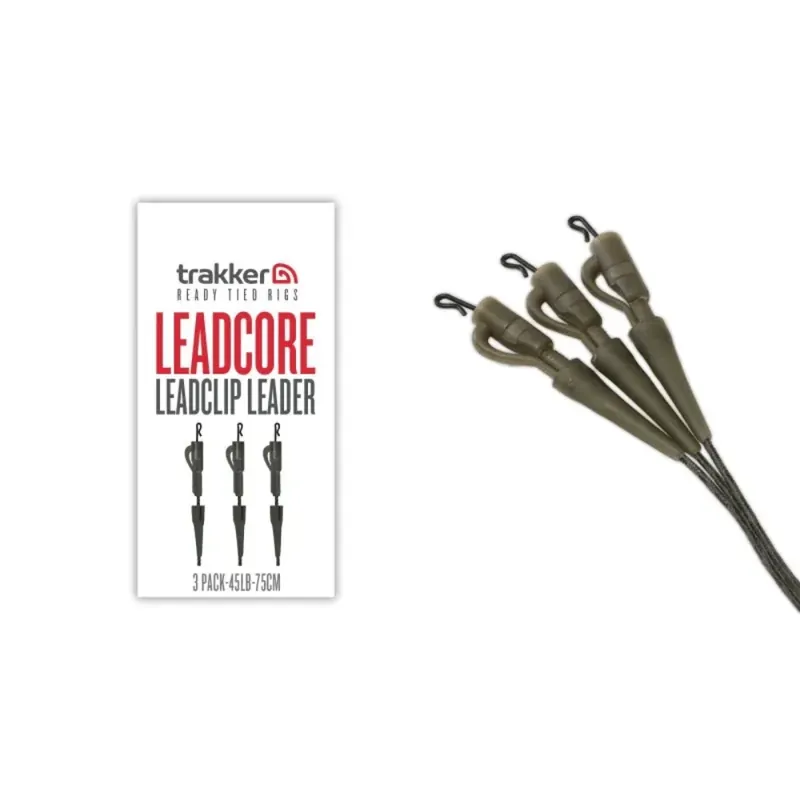 Trakker Leadcore Leadclip Leader 75cm 3 Stück Víkendová Akce