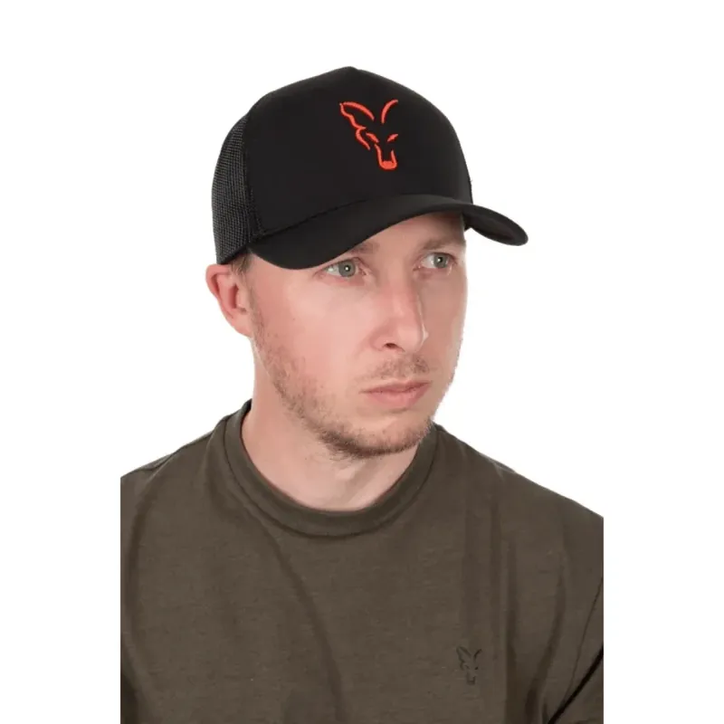 Objednat Nyní Fox Black-Orange Collection Trucker Cap
