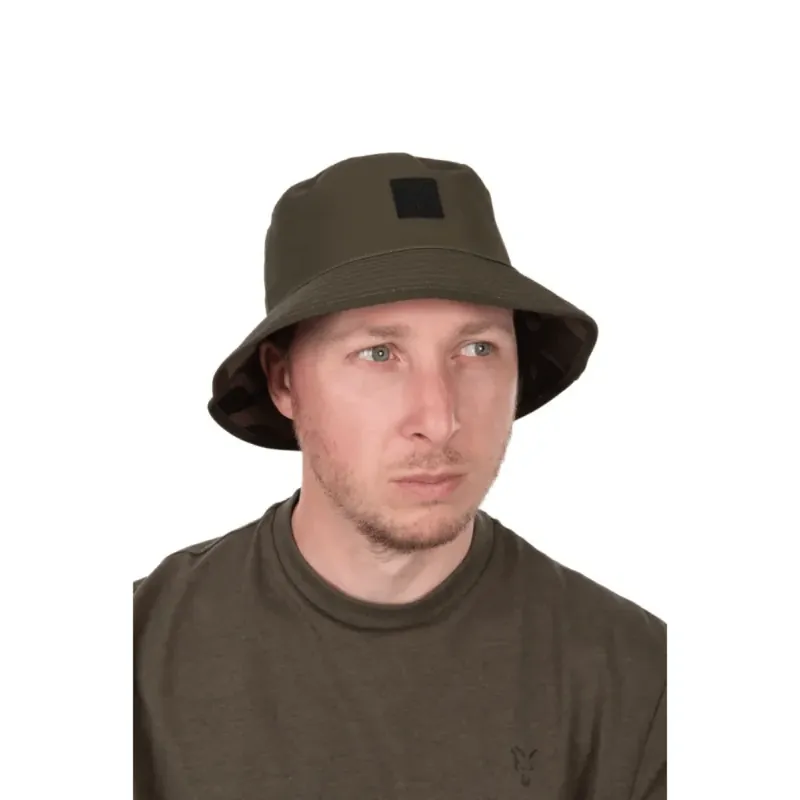 Oblíbený Fox Reversible Bucket Hat Khaki-Camo