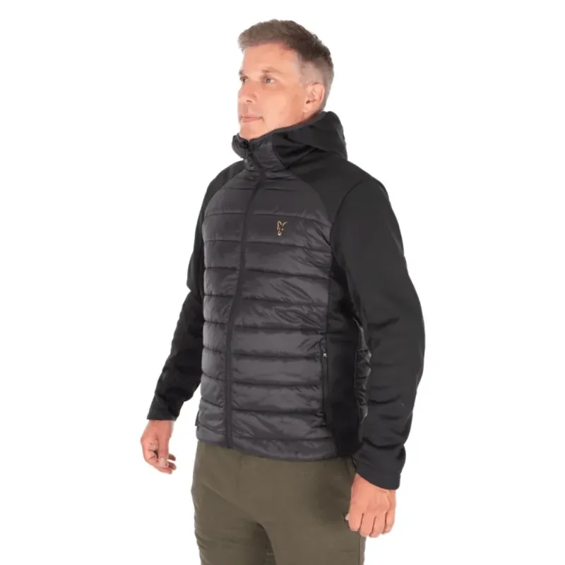 Fox Black/Orange Coll Hybrid Jacket Large Ověřený