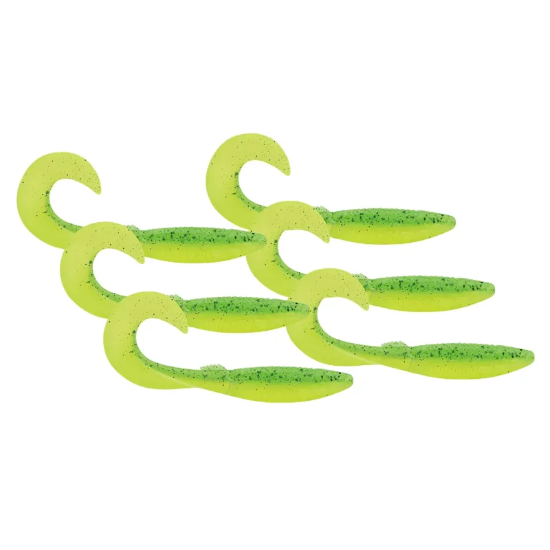 Horká Nabídka Rapala Crushcity The Curl 10cm 7g Lime Chartreuse 6 Stück Zander