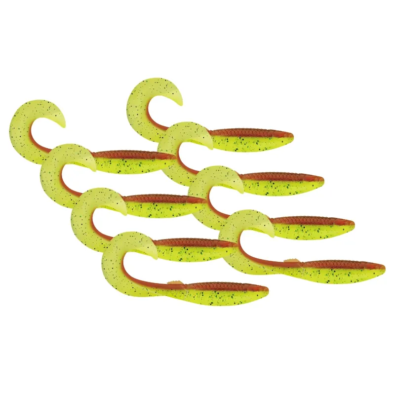 Rapala Crushcity The Curl 7,5cm 4g Motoroil Chartreuse 8 Stück Barsch Zander Expresní Doručení