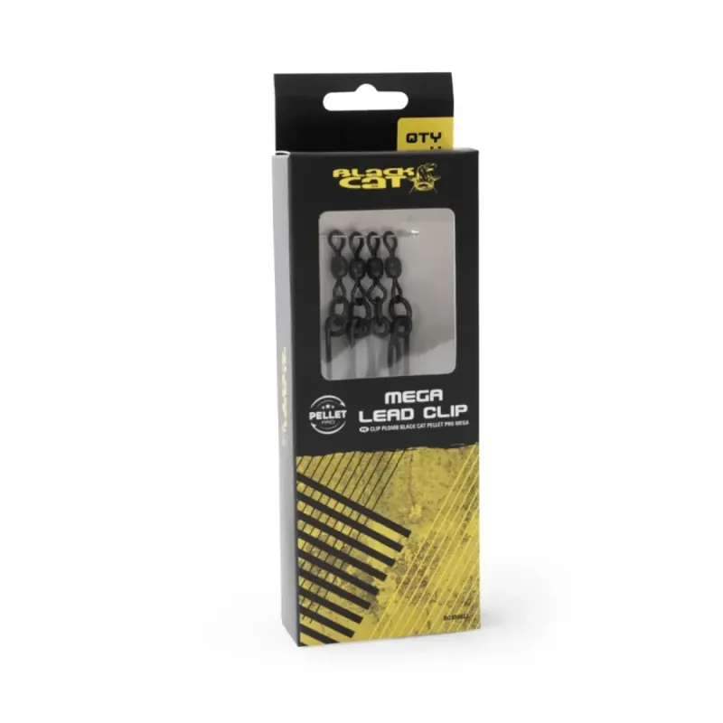 Black Cat Pellet Pro Mega Lead Clips Sleva