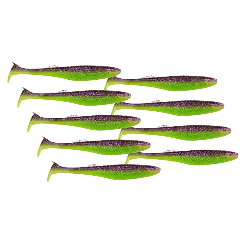Rapala Crushcity The Kickman 7,5cm 3g Purple Chartreuse 9 Stück Barsch Zander Tovární Cena