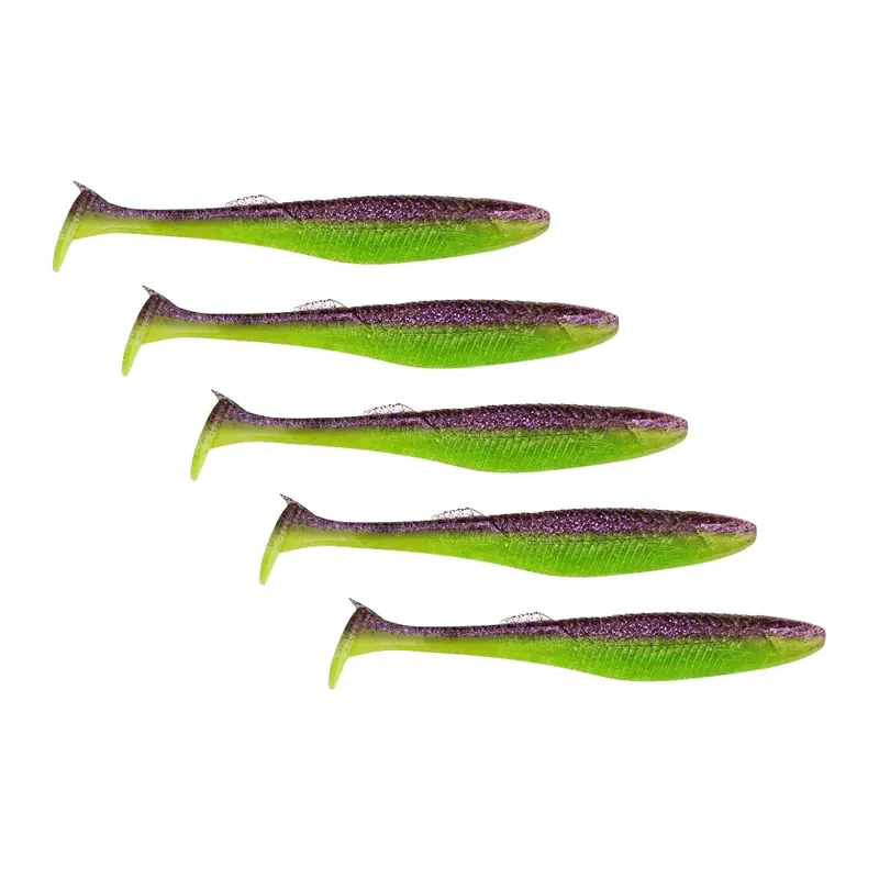 Rapala Crushcity The Kickman 11,5cm 9g Purple Chartreuse 5 Stück Zander Hecht Oblíbený