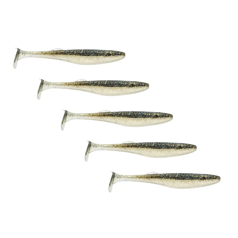 Rapala Crushcity The Kickman 11,5cm 9g Sparkle Shad 5 Stück Zander Hecht Originální