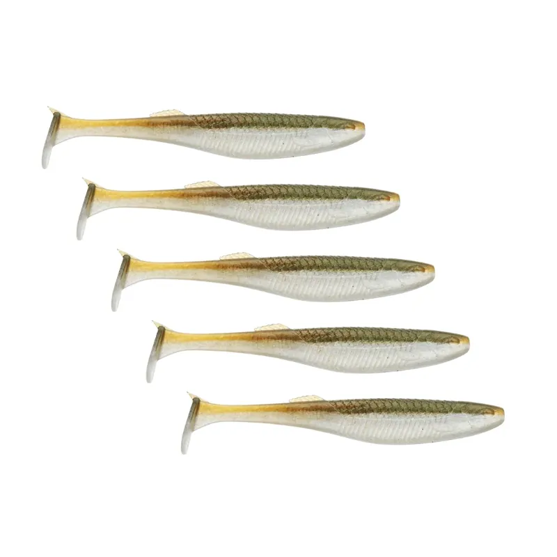 Nejprodávanější Rapala Crushcity The Kickman 12,5cm 14g Arkansas Shiner 5 Stück Zander Hecht