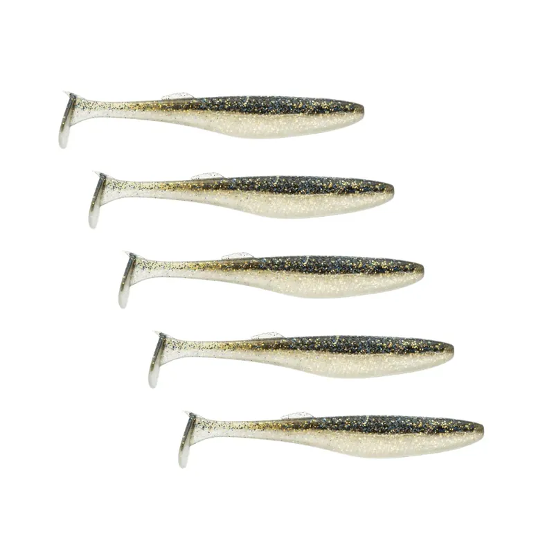 Vrácení Zdarma Rapala Crushcity The Kickman 12,5cm 14g Sparkle Shad 5 Stück Zander Hecht