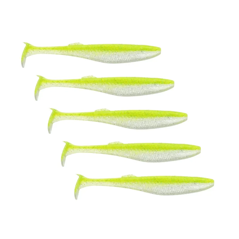 Rapala Crushcity The Kickman 12,5cm 14g Chartreuse White Flash 5 Stück Zander Hecht Ihned K Objednání