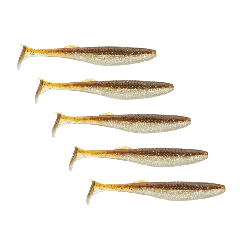 Vysoce Kvalitní Rapala Crushcity The Kickman 12,5cm 14g Brown Silver 5 Stück Zander Hecht