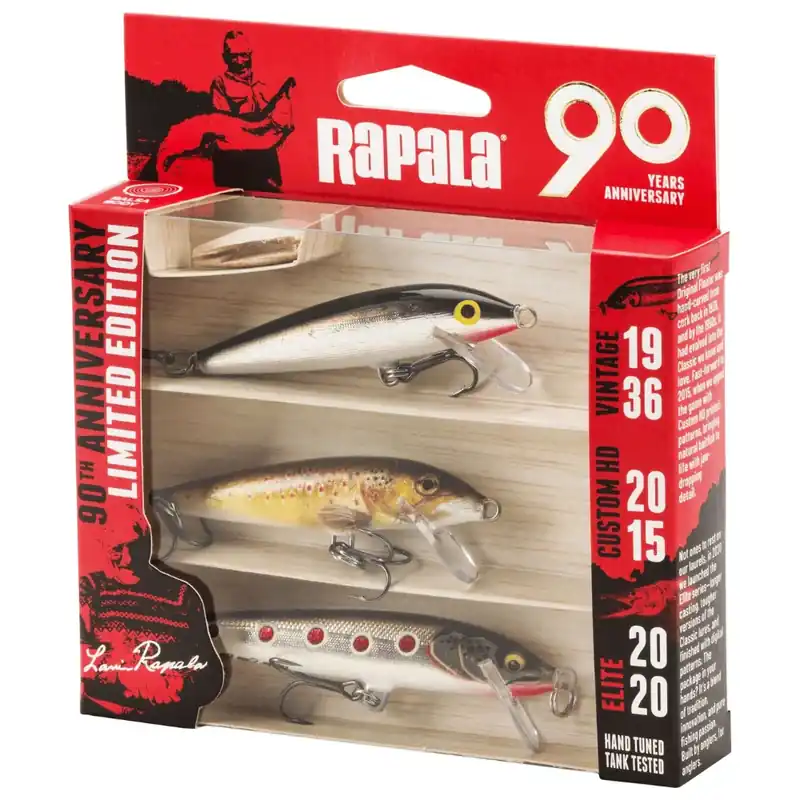 Přímo Od Výrobce Rapala Wobbler Set Floater R90 Small Naturistic