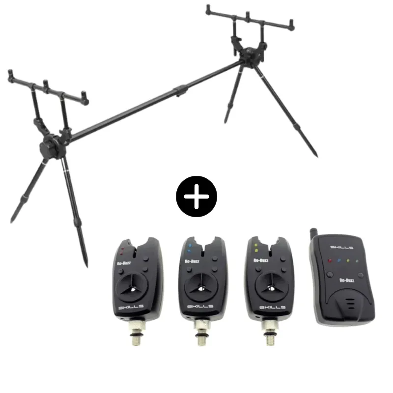 Rod Pod + 3+1 Bissanzeiger Set Anaconda Rockhopper Pod + Skills Re-Buzz 3+1 Set Nejlepší Volba
