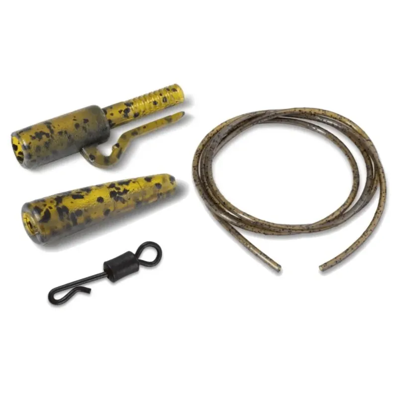 Anaconda Jungle Quick Change Saftey Lead Clip Kit Green 5 Stück Značkový