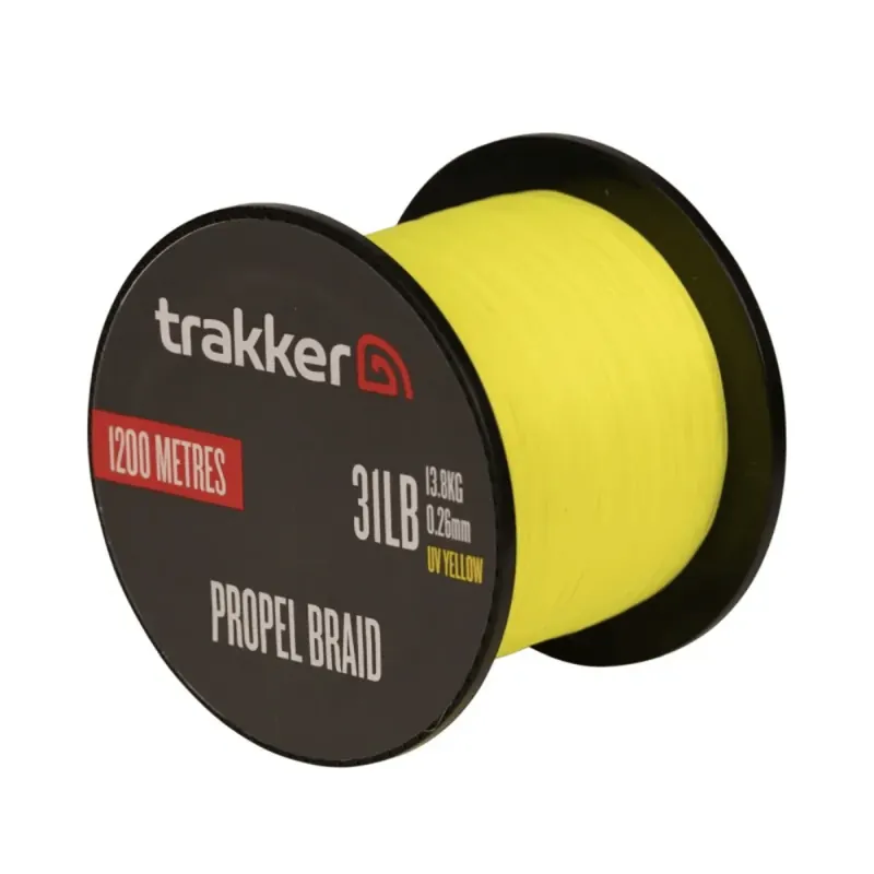 Poslední Šance Trakker Propel Braid 31lb 0,26mm 1200m 13,8kg UV-Yellow