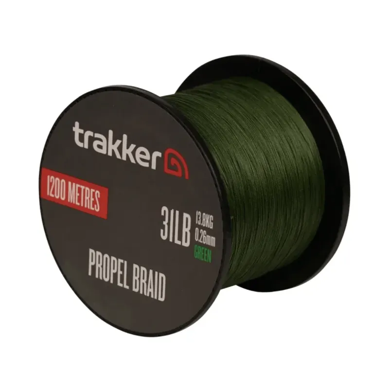 Top Prodej Trakker Propel Braid 31lb 0,26mm 1200m 13,8kg grün