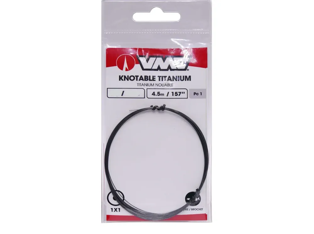 Výhodná Nabídka VMC Titanium Coil 1X1 0,25mm 4,5m 3kg Raubfischvorfach