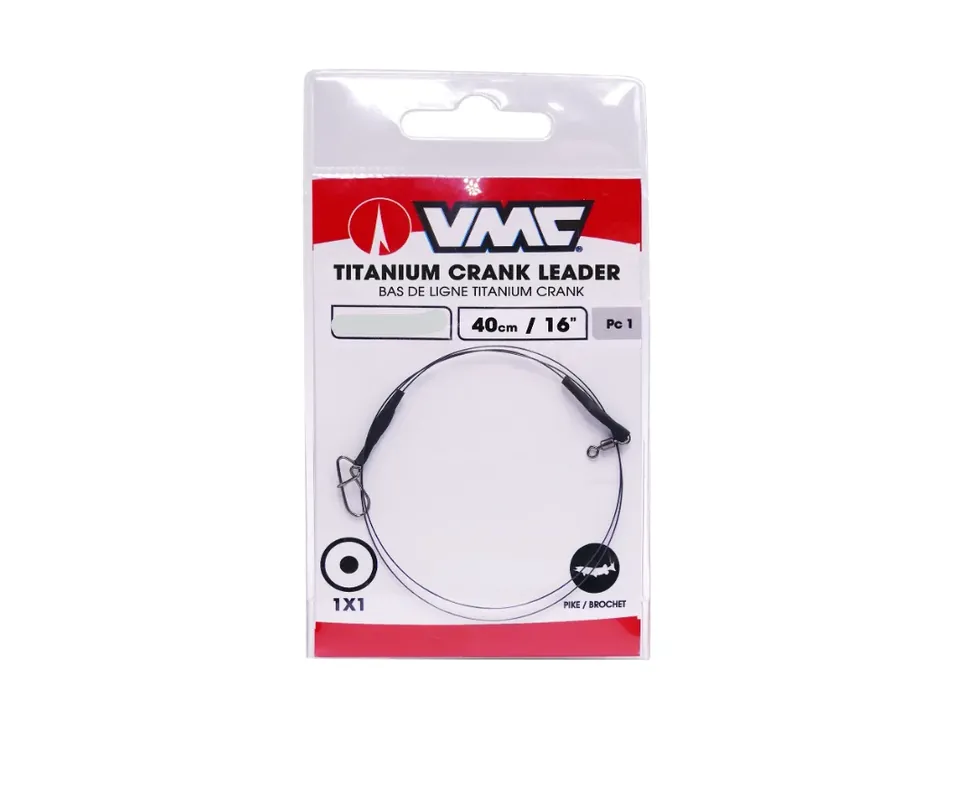 Levný VMC Titanium Crank Leader 8kg 40cm