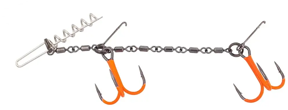 Novinka VMC UV Double Pike Chain Gr XL Orange