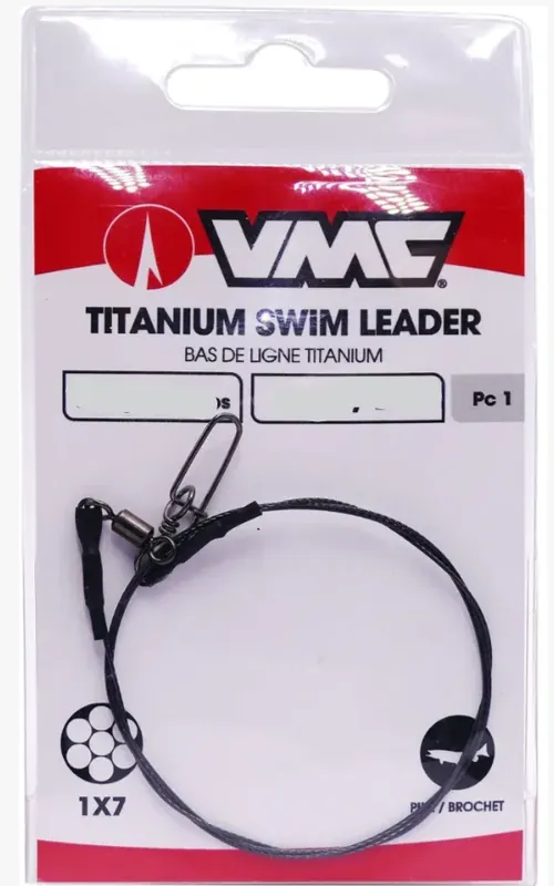 Levný VMC Titanium Swim Leader 27kg 50cm
