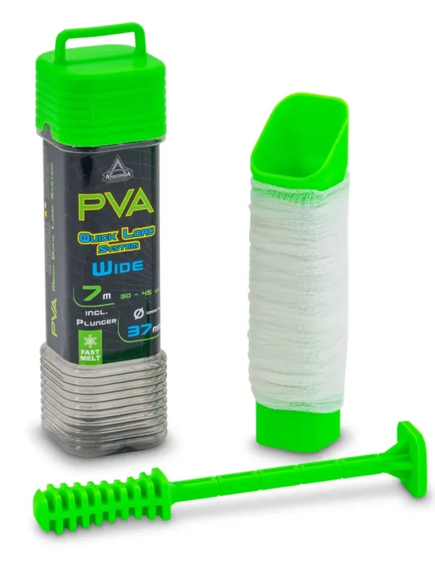 Omezená Nabídka Anaconda PVA Mesh Quick Load System Wide 7 m x 37mm