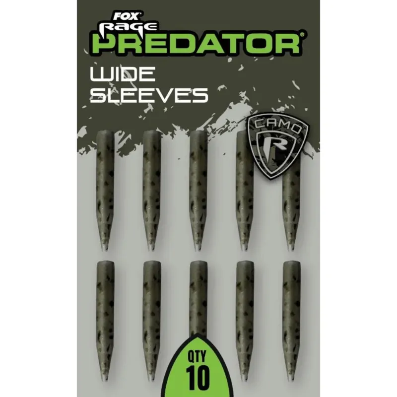 Fox Rage Predator Camo Wide Sleeves 10 Stück Poslední Šance