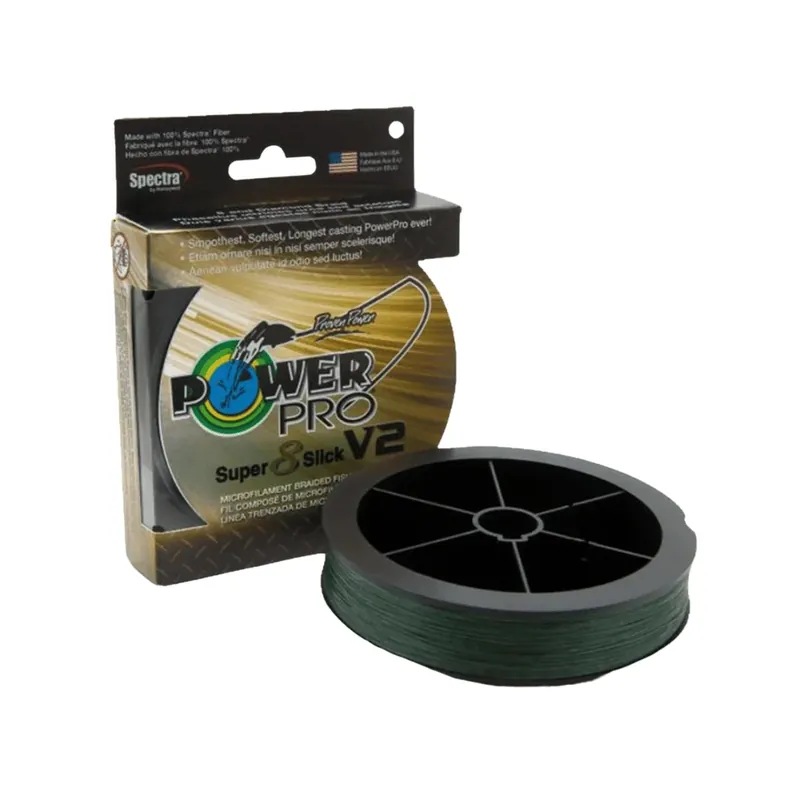 Power Pro Super 8 Slick V2 0,23mm 135m 17kg Moss Green Dokud Zásoby Vydrží