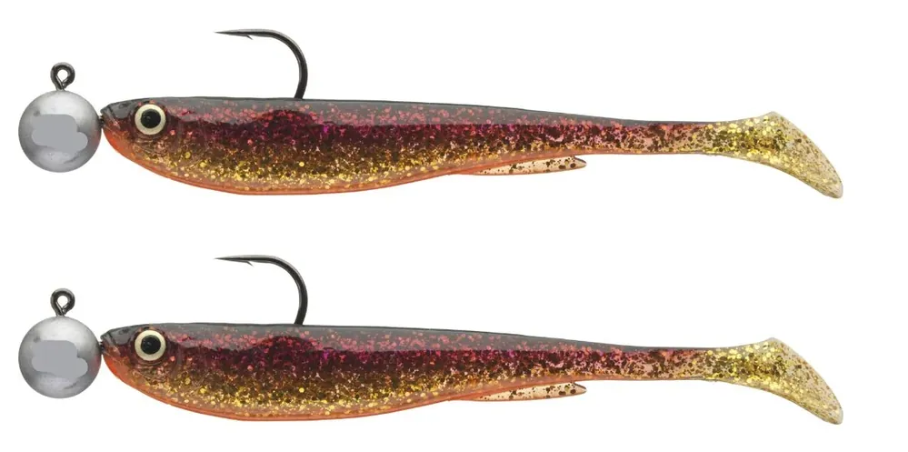 Daiwa Grandwave Slim Shady Sea Rigged 13,5cm 30g Golden Flake 2 Stück Akční Nabídka