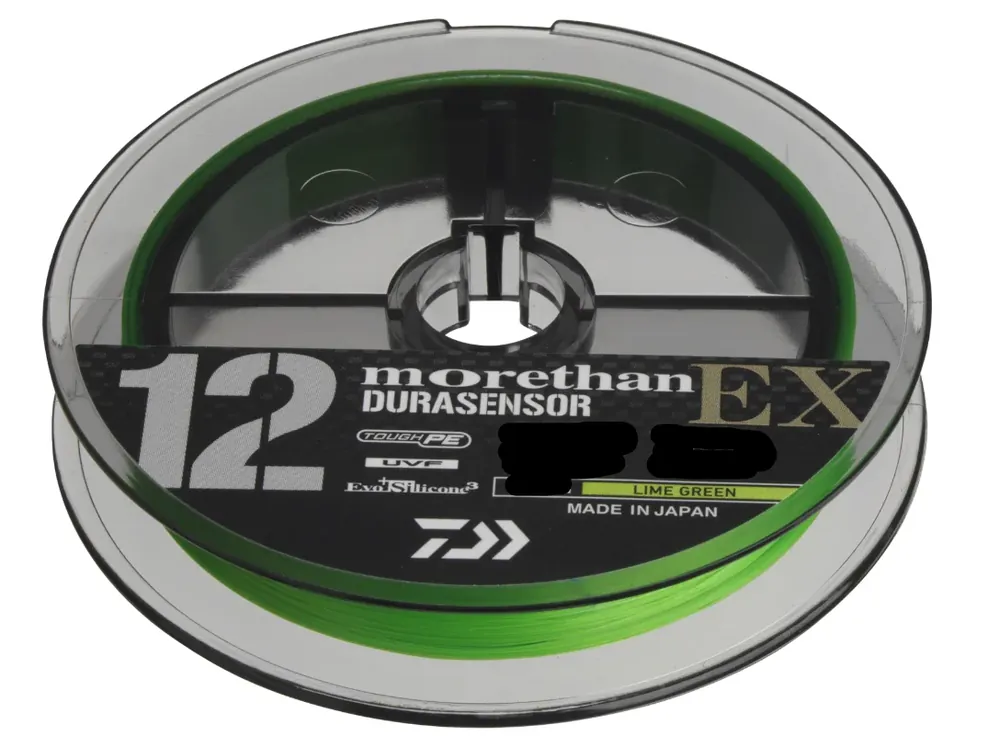 Daiwa Morethan Durasensor 12 Braid EX+SI3 0,14mm 12kg 150m Lime Green Nová Kolekce