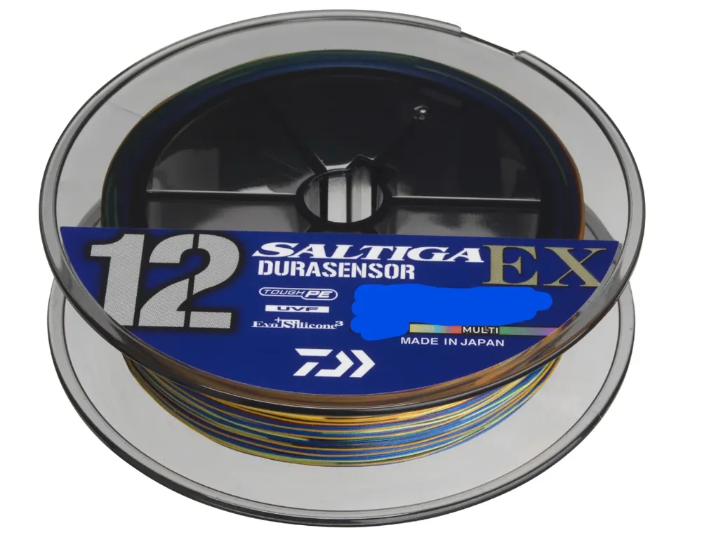 Daiwa Saltiga Durasensor 12 Braid EX+SI3 0,35mm 45kg 400m Multi-Color Sezónní Sleva