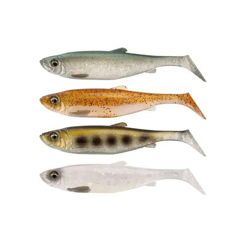 Hit Sezóny Savage Gear 3D Herring Shad V2 9cm 5g Clear Water Mix 4 Stück
