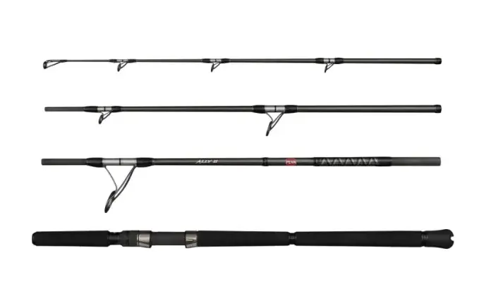 Penn Ally II Offshore Casting Travel Rod 233cm 150g 55-80lbs 4-teilig Aktuální