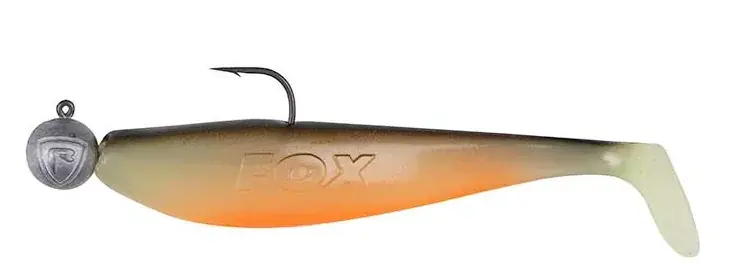 Značkový Fox Rage Loaded Zander Pro Shad 10cm 10g UV Hot Olive