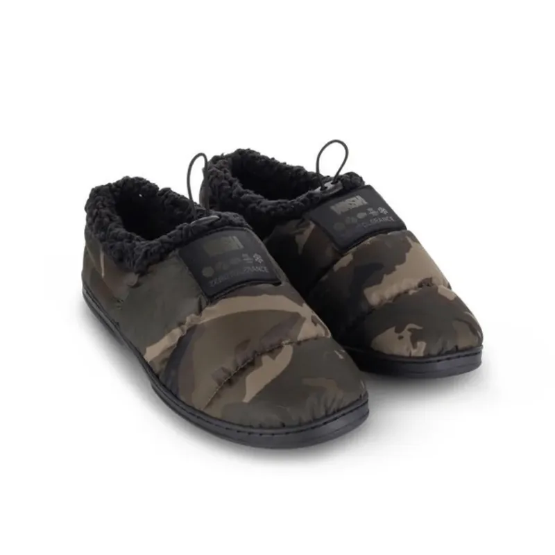 Nash Zero Tolerance Deluxe Bivvy Slipper Camo Größe 43 / 9 Sleva