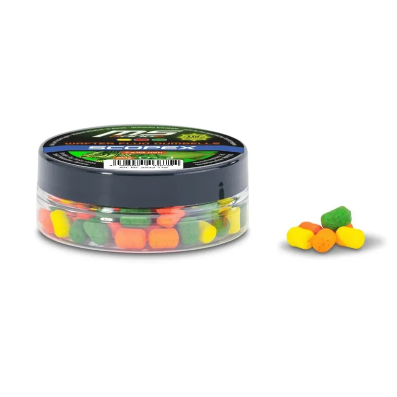 MS Range Wafter Fluo Dumbells Mix 7x10 mm Scopex Vrácení Zdarma