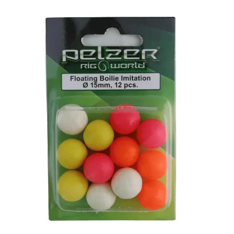 Pelzer Floating Boilie Imitation 15mm 12 Stück Oblíbený