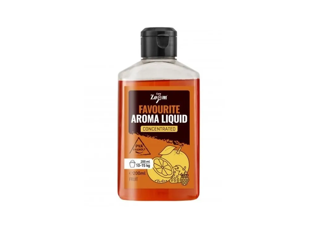 Aktuální Carp Zoom Favourite Aroma Liquid Plus - 200 ml
