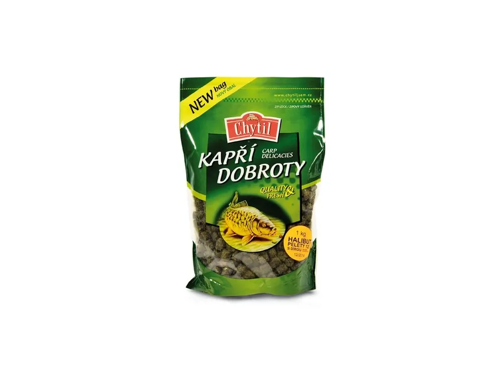 Halibut pelety s dírou Nejlepší Volba