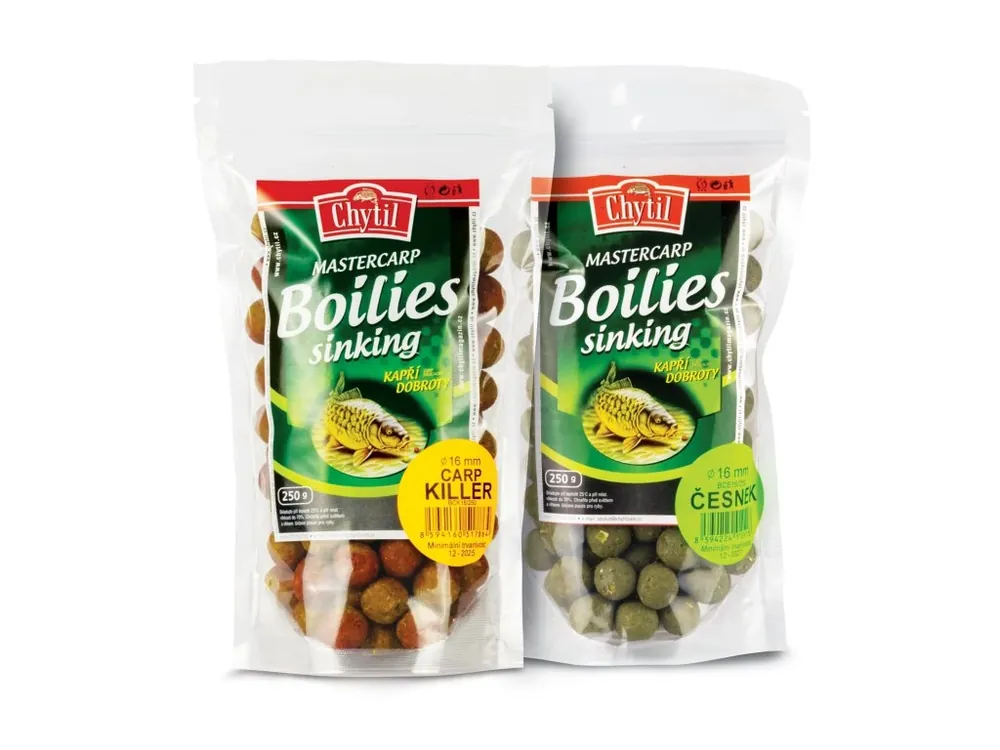 Master Carp Boilies 16 mm, 250 g Tovární Cena