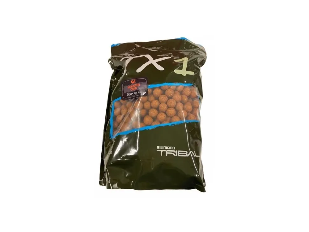 Cenová Bomba Shimano Bait TX1 Boillie Monster Crab 24mm - 5kg