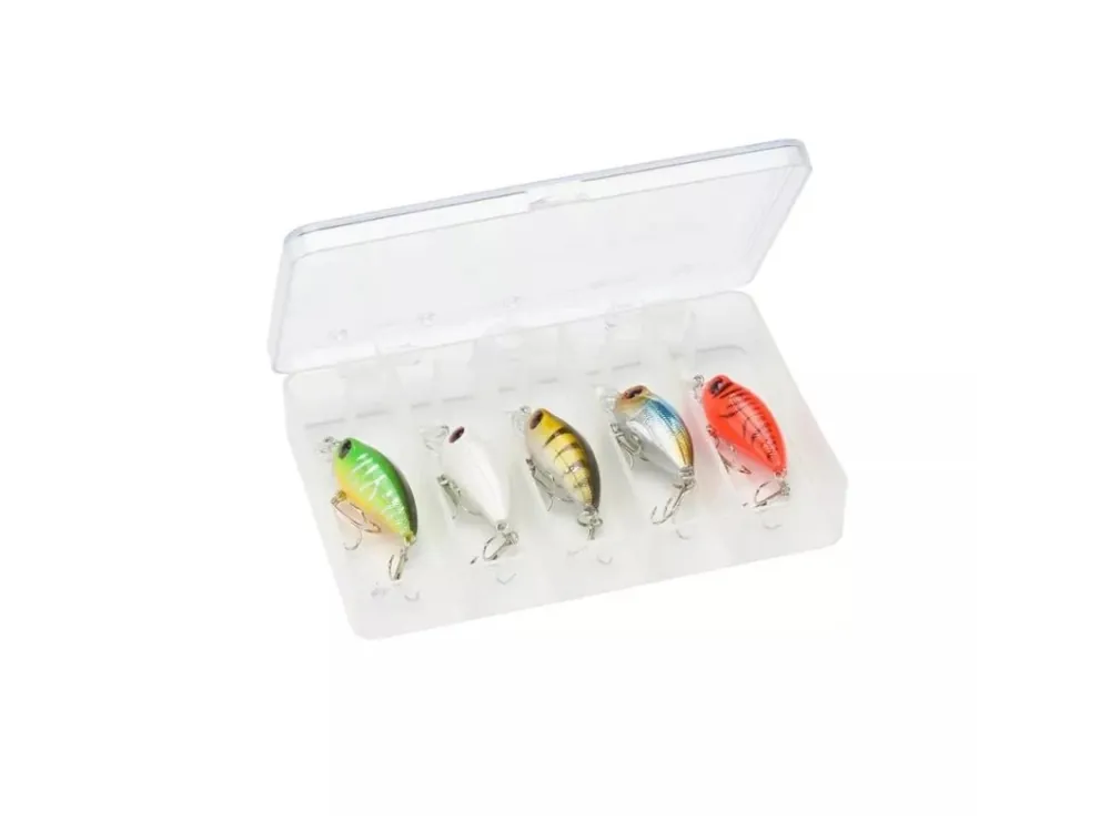 Sert sada woblerů 5ks Kit Srt Crankbait Floating X5 Oblíbený