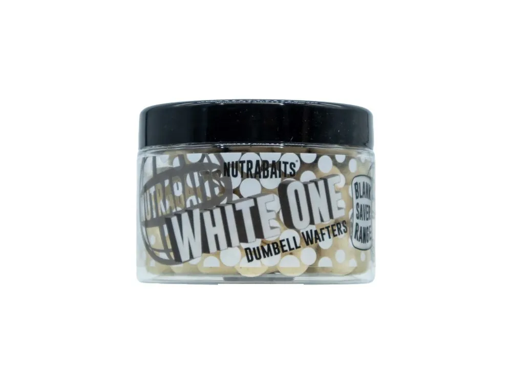 Nutrabaits Blank Saver Range White One DUMBELL WAFTERS Aktuální