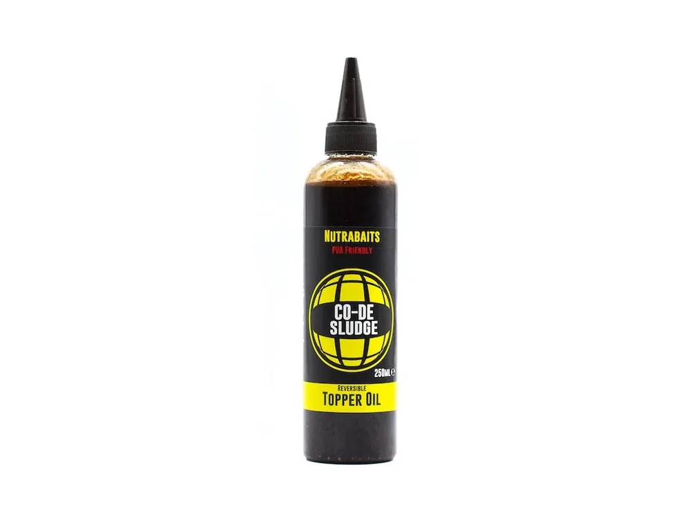 Vrácení Zdarma Nutrabaits CO-DE Sludge – Topper Oil Range (250 ml)