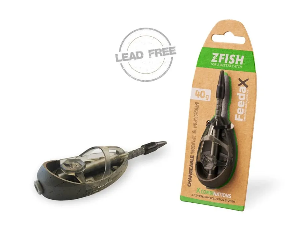 Super Cena ZFISH Krmítko Method Feeder Feeda X