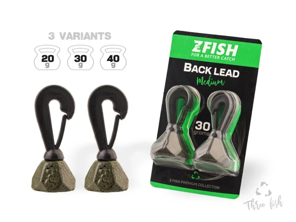 Časově Omezené ZFISH Back lead 2ks