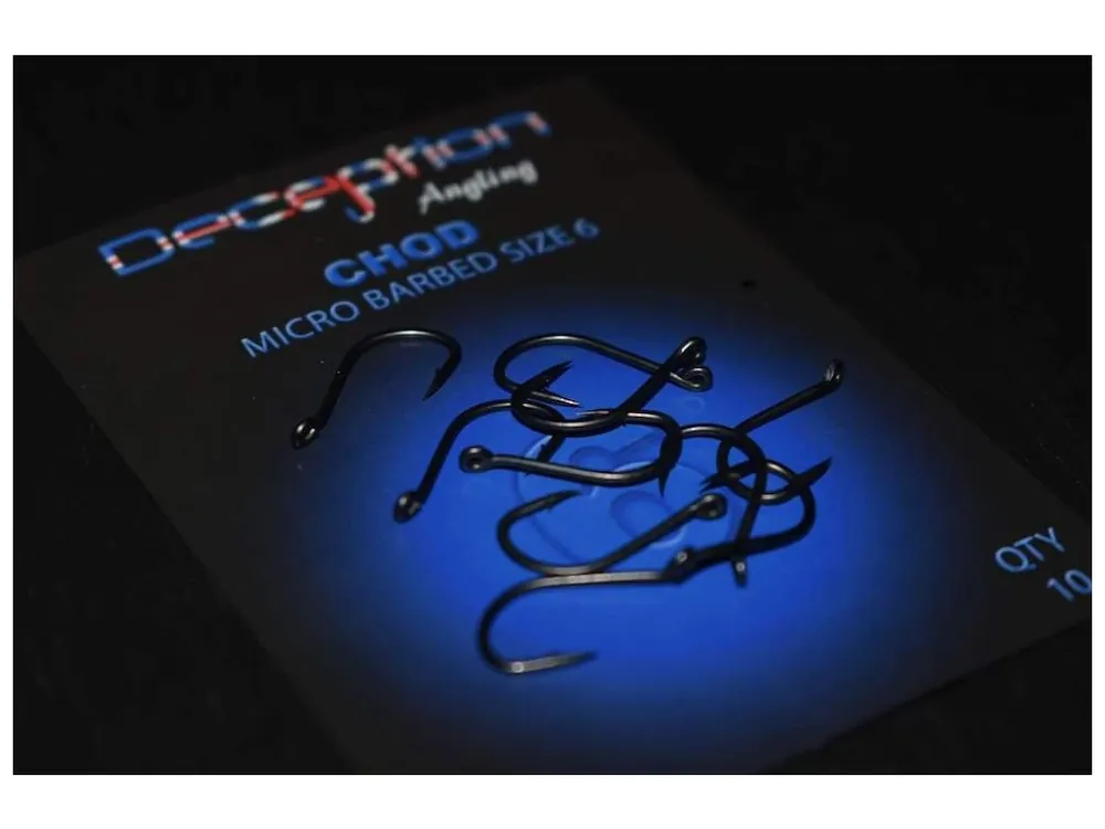 Speciální Cena Deception Angling CHOD Micro Barbed Hook