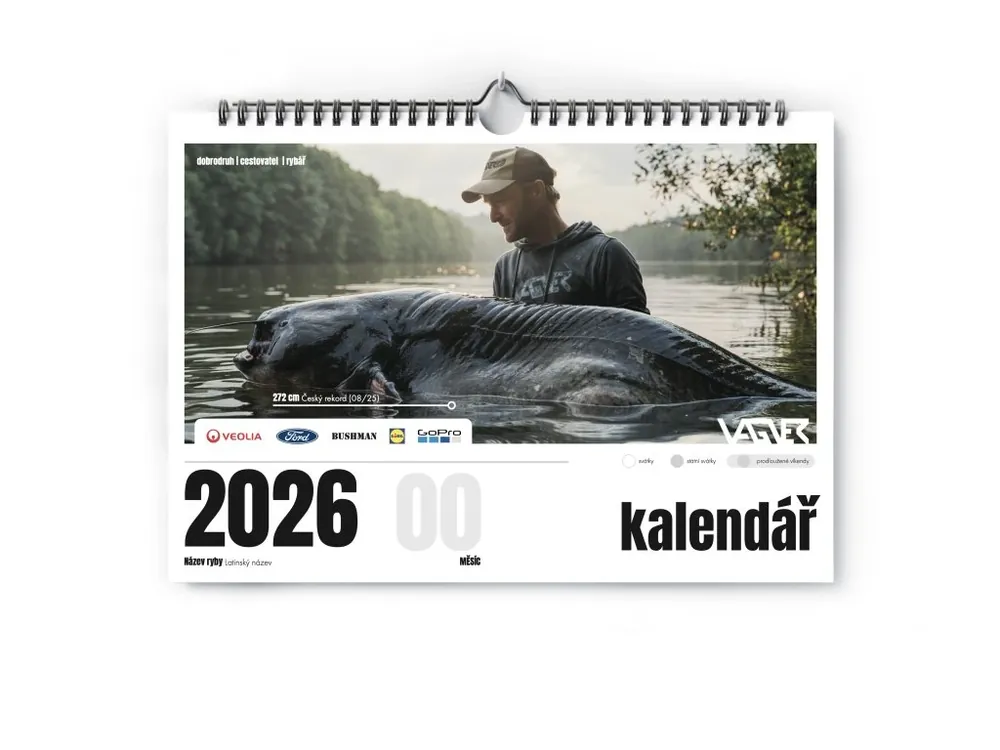 Jen Po Omezenou Doba VAGNER Kalendář A3 nástěnný